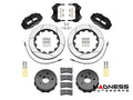 Wilwood 07-18 Jeep Wrangler Narrow Superlite 4R Rear Brake Kit SRP 13.50in Rotor w/Lines - Red