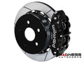 Wilwood 07-18 Jeep Wrangler Narrow Superlite 4R Rear Brake Kit SRP 13.50in Rotor w/Lines - Red
