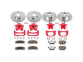 Power Stop 05-11 Chrysler 300 Front & Rear Z26 Street Warrior Brake Kit w/Calipers