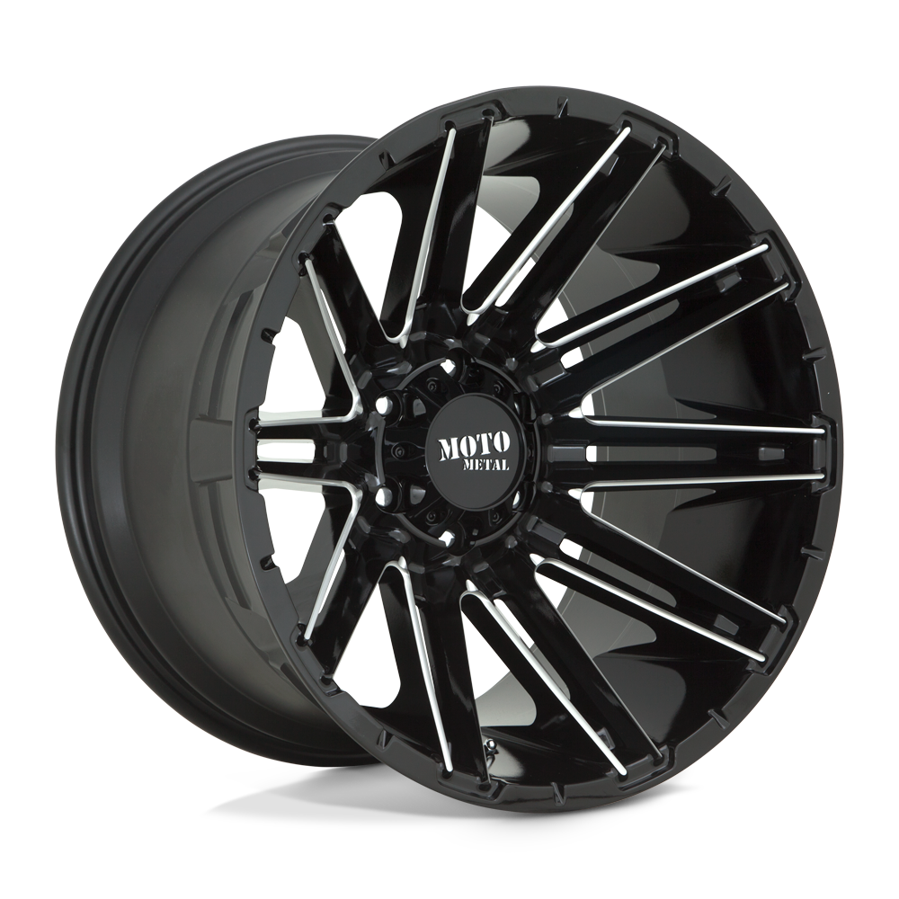 KRAKEN 20x9 8x180.00 GLOSS BLACK MILLED (0 mm)