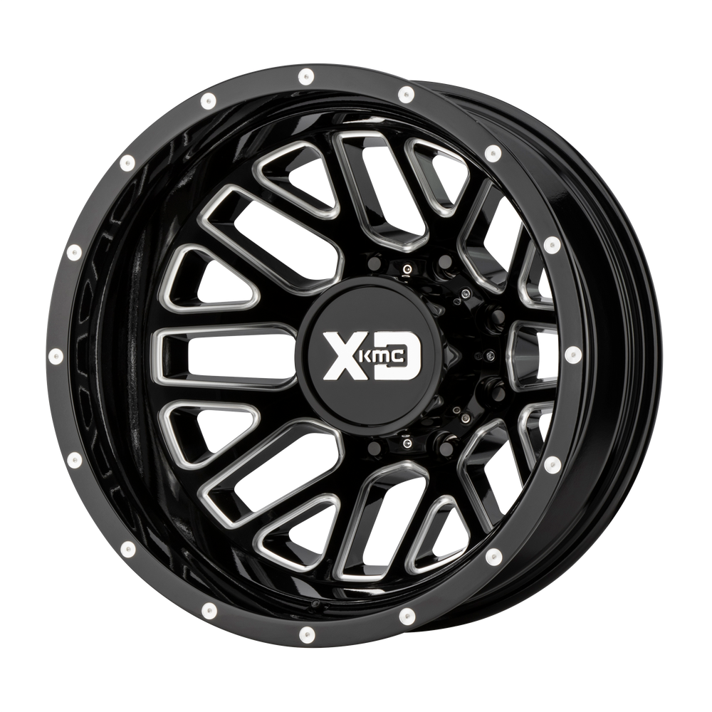 17X6.5 8X200 G-BLK MILL -140MM