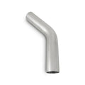 Vibrant 2.75in O.D. T304 SS 45 deg Mandrel Bend 6in x 6in leg lengths (4.125in Centerline Radius)