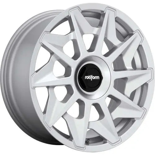 Rotiform R124 CVT Wheel 19x8.5 Blank 40 Offset - Gloss Silver