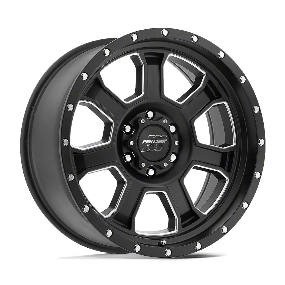 PXA43 20X9 6X135 S-BLK MILL 0MM