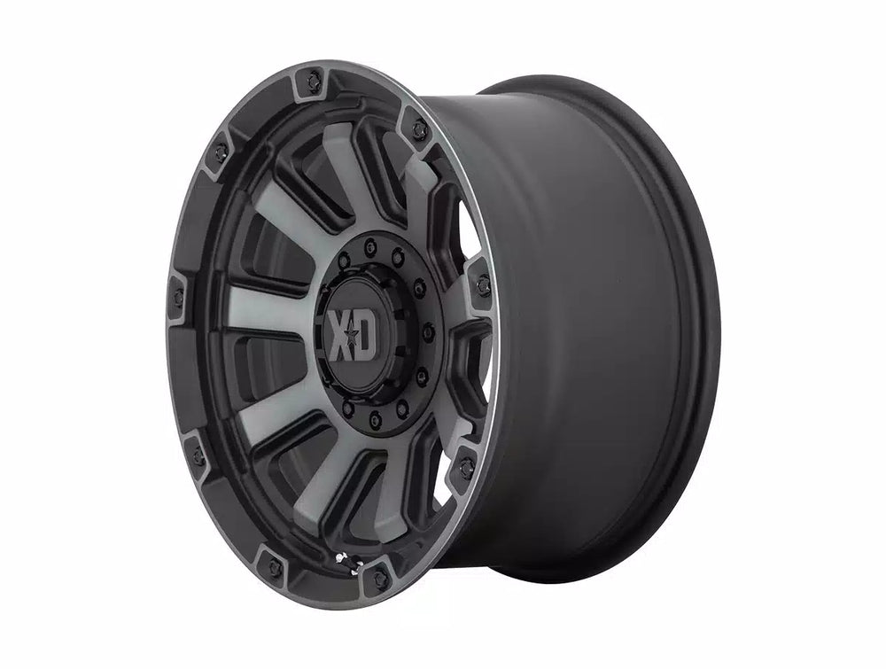 KMC Wheels black auto part