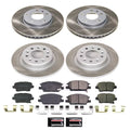 Power Stop 19-20 Buick Regal Sportback Front and Rear Semi-Coated Rotor Kit