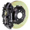 Brembo 07-08 G35/G35S Sedan Fr GT BBK 6Pis Cast 380x32 2pc Rotor Slotted Type1-Black