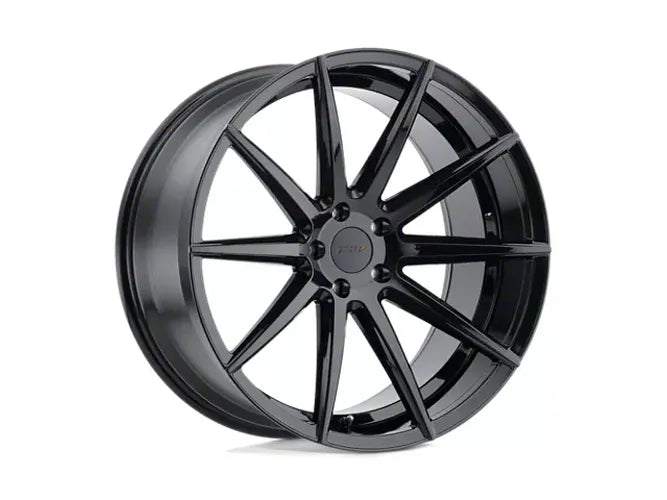 ~(31 lbs. 21X21X11)~ TSW CLYPSE 19x9.5 5/114.3 ET40 CB76.1 GLOSS BLACK
