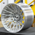 Vossen VFX-02T 22x12 - 8x165.1 - ET44 - Ultra Deep - 125.1 - Brushed Gloss Clear Wheel