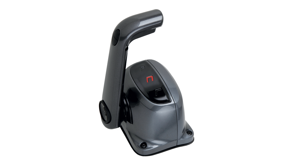 SGL LVR BLK W/LOCK