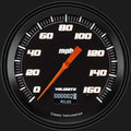 VELO BLACK 5IN SPEEDO W/ DISP