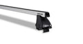 Rhino-Rack 08-15 Mitsubishi EVO 4 Door Sedan Heavy Duty 2500 2 Bar Roof Rack - Silver