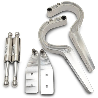 Billet Trunk Hinges Machined