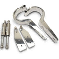 Billet Trunk Hinges Machined
