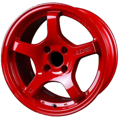 Gram Lights 57CR 18x9.5 +38 5x114.3 Milano Red Wheel