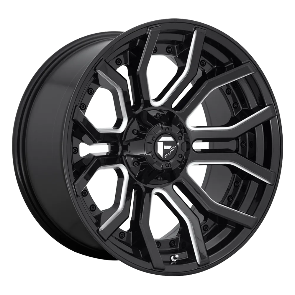 D711 20X9 5X5.0/5.5 GL-BLK-MIL 01MM
