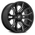 D711 20X9 5X5.0/5.5 GL-BLK-MIL 01MM