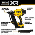 20V MAX BRUSHLESS CORDLESS 21 DEG PLASTIC FRAMING NAILER KIT
