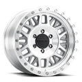 Aluminum Wheels 16x8 Ryno 951MC Machined Silver 0 Offset 5 on 127 Bolt Pattern 78.1 Bore Raceline