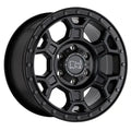 BRMHL 17X8 6X130 M-BLK-GNMTL-BLTS 45MM