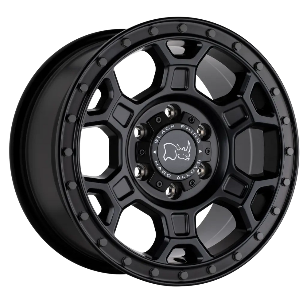 BRMHL 17X8 6X130 M-BLK-GNMTL-BLTS 45MM
