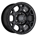 BRMHL 17X8 6X130 M-BLK-GNMTL-BLTS 45MM