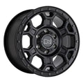 BRMHL 17X8 6X130 M-BLK-GNMTL-BLTS 45MM