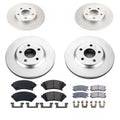 Power Stop 2005 Cadillac DeVille Front & Rear Z17 Evolution Geomet Coated Brake Kit