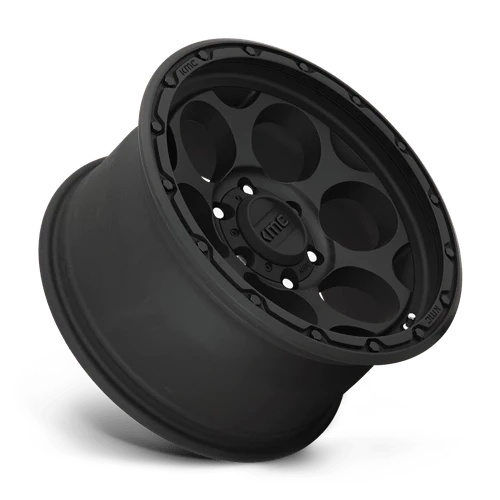 KMC Wheels black auto part