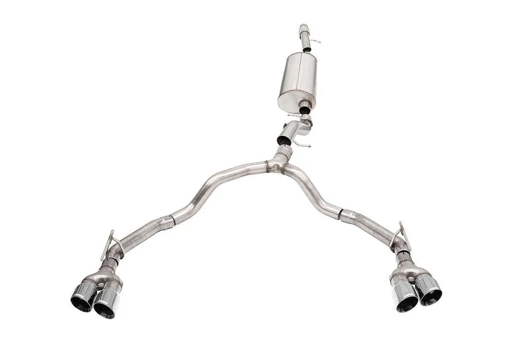 Long Tube Headers with CORSA Exhaust Connection Pipes