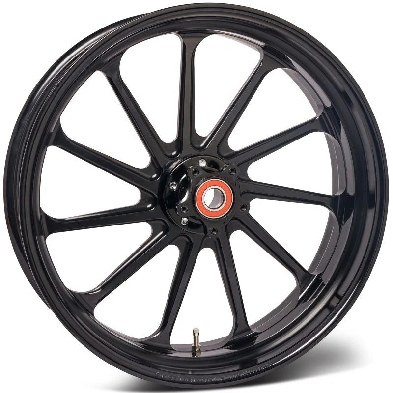 Performance Machine 21 x 3.5  Forged Wheel Assault - Front - Black Ano