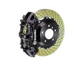 Brembo 06-09 S2000 Front GT BBK 6 Piston Cast 355x32 2pc Rotor Drilled-Black