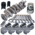 Eagle Chevy 454 1Pc 4.250in Counterwght Crank 6.385in H-Beam 43cc 4.310in Pistons Rotating Assembly