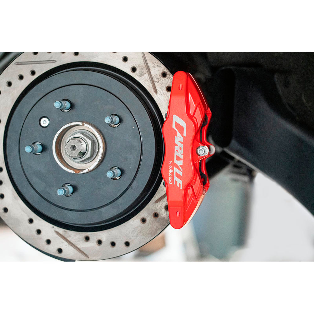 BMR 14-19 Chevrolet Corvette 17in Conversion Kit w/ Drilled & Slotted Rotors & Red Calipers