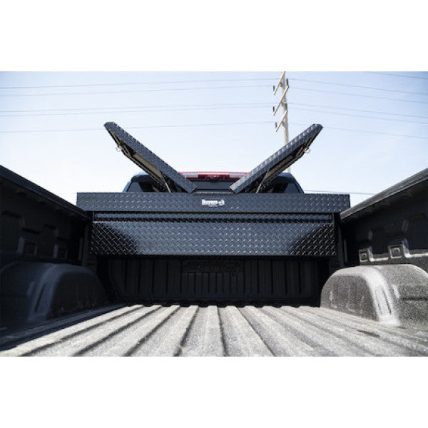 23X20X71IN BLACK DIAMOND TREAD ALUMINUM GULL WING TRUCK BOX