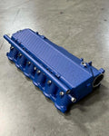 CSF Toyota A90/A91 Supra/ BMW G-Series B58 Charge-Air Cooler Manifold - Refraction Blue Satin