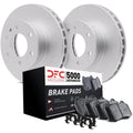 DFC 18-21 Ford F-150 Front & Rear Geospec Rotors with 5000 Advanced Brake Pads w/Hardware