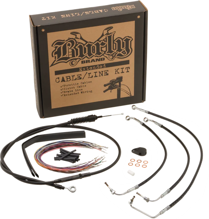 Burly Brand FXD Control Kit 16in Ape
