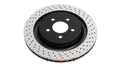 DBA 2018+ Hyundai I30 N Performance Rear Cross Drilled/Dimpled 4000 Series Rotor