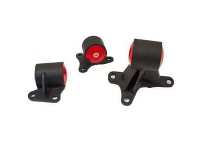 Innovative 94-97 Accord F-Series Black Steel Mounts 85A Bushings