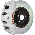 Brembo 19+ X5 Front GT BBK 8 Piston Cast 412x38 2pc Rotor Drilled-Fluo. Yellow