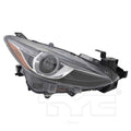 CAPA 1011 MZ MZ3 HALGN/1213 5 SPD TRANS HEADLAMP ASSY LH