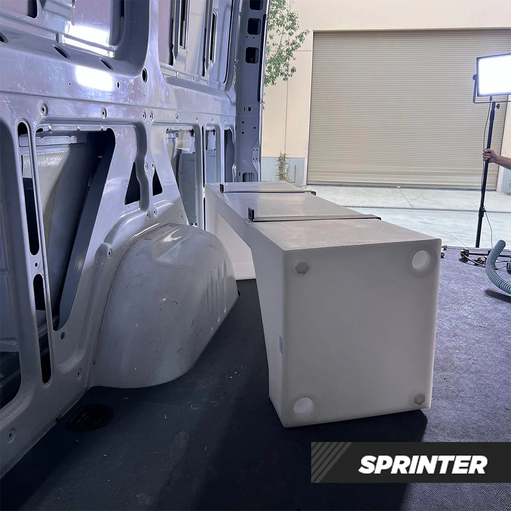 S B 24 Gallon Wheel Well Water Tank (Both Sides) S B