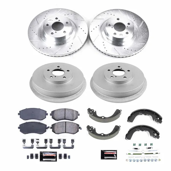Power Stop 03-08 Subaru Forester Front & Rear Z23 Evolution Brake Kit