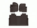 WeatherTech Cocoa Front Rear FloorLiner HP Fits -20-24 F-150 47697-1-4IM