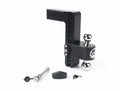 Weigh Safe 180 Hitch 10in Drop Hitch & 2.5in Shank (10K/18.5K GTWR) w/WS05 - Aluminum