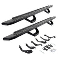 1519 SILVERADO/SIERRA 2500/3500 HD RB30 RUNNING BOARDS W/STEPS BLACK