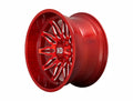 GUNNER 22x10 5x127.00/5x139.70 CANDY RED MILLED (18 mm)
