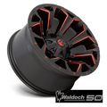 D787 20X9 8X6.5 M-BLK RD-MILL 20MM
