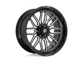 ~(42 lbs. 23X23X13)~ IGNITE 20x10 5x127.00 GLOSS BLACK MILLED (-18 mm)